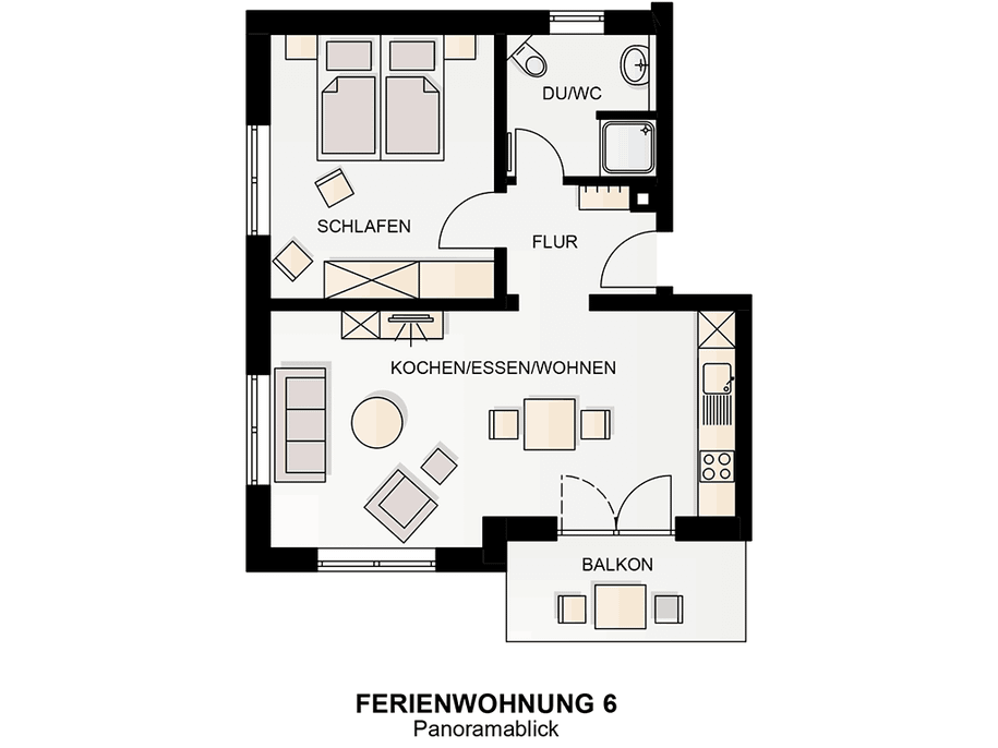 FeWo 6 Panoramablick