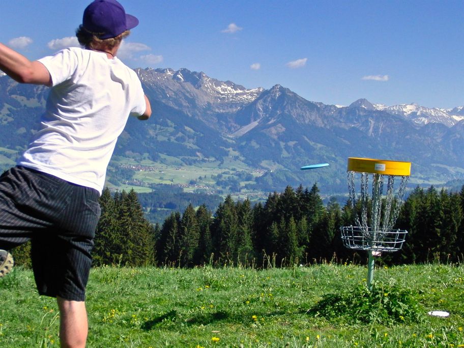 Disc Golf Allgäu in Ofterschwang