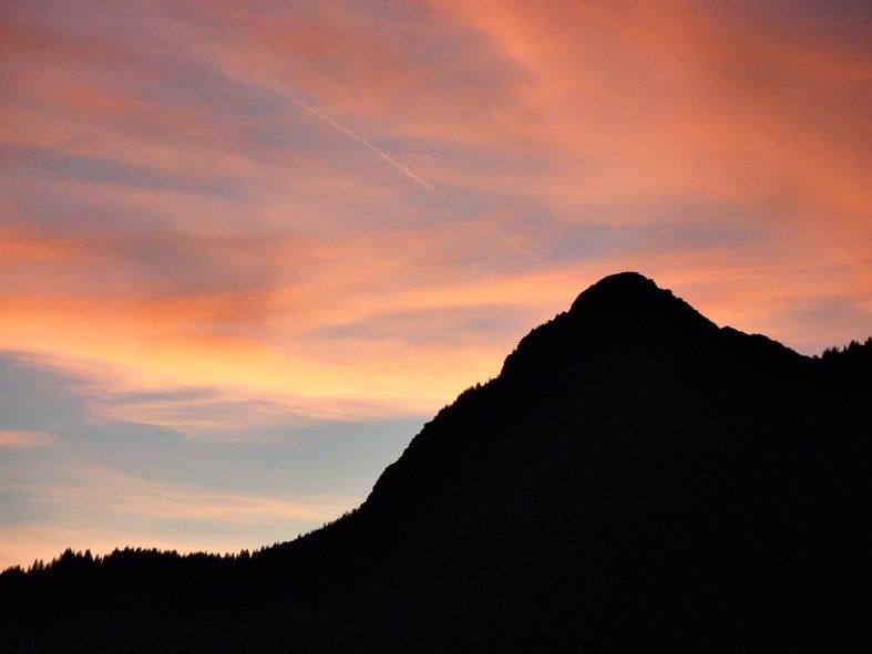 Abendstimmung am Einstein