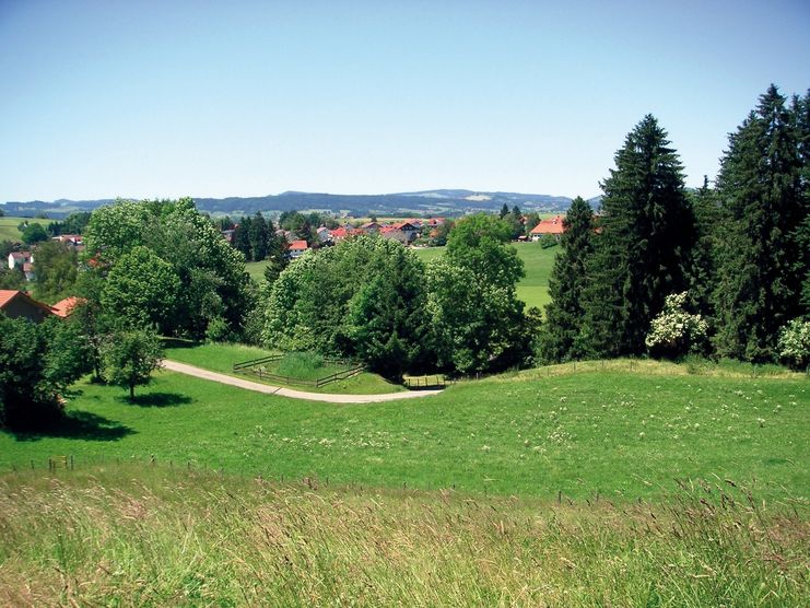 Wälder und Wiesen sind die Tapete in diesem herrlichen Zimmer der Welt.