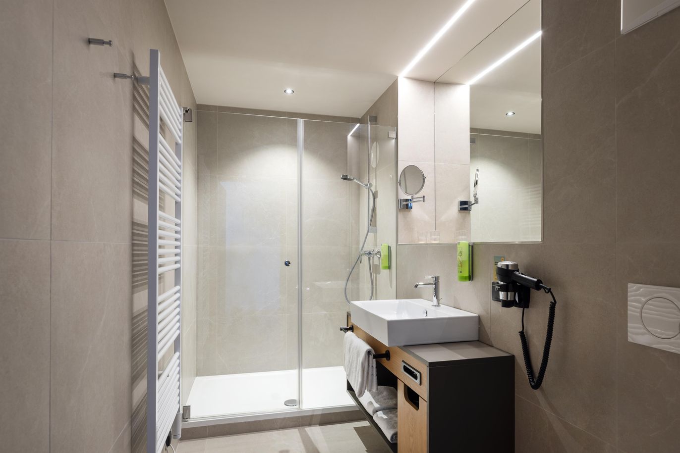 Doppelzimmer Deluxe (Badezimmer)