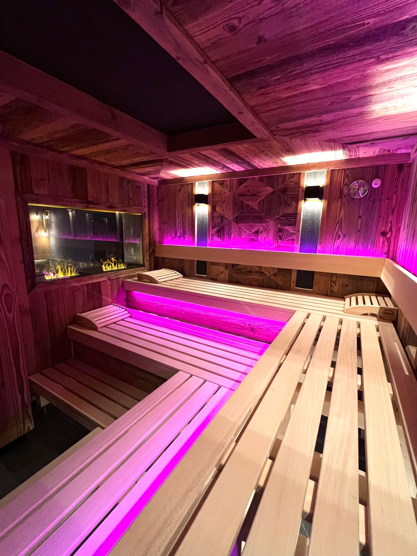 Finnische Sauna Wellnessbereich