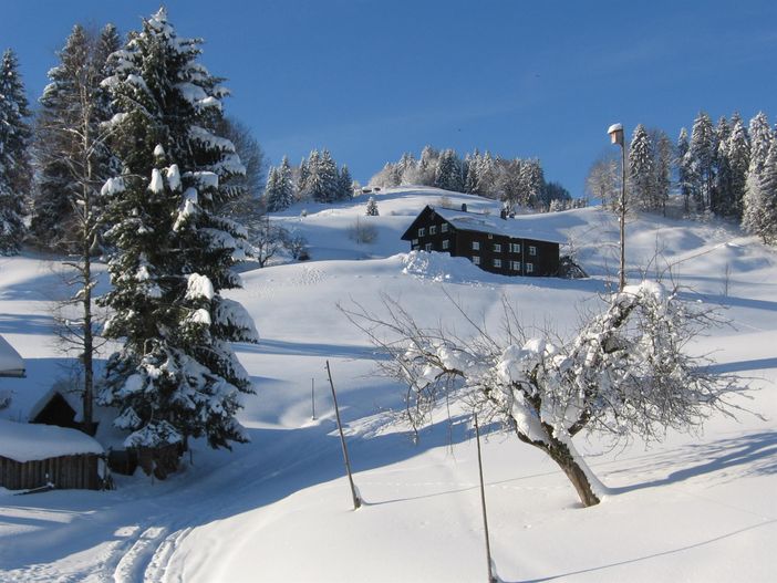 Blick vom Balkon