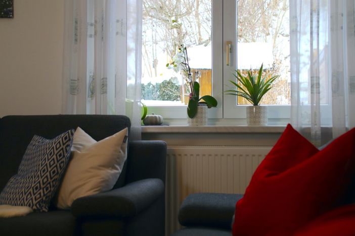 Sofaecke im Wohnzimmer