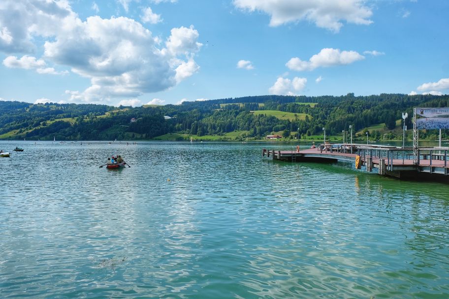 Großer Alpsee mit Erlebnissteg
