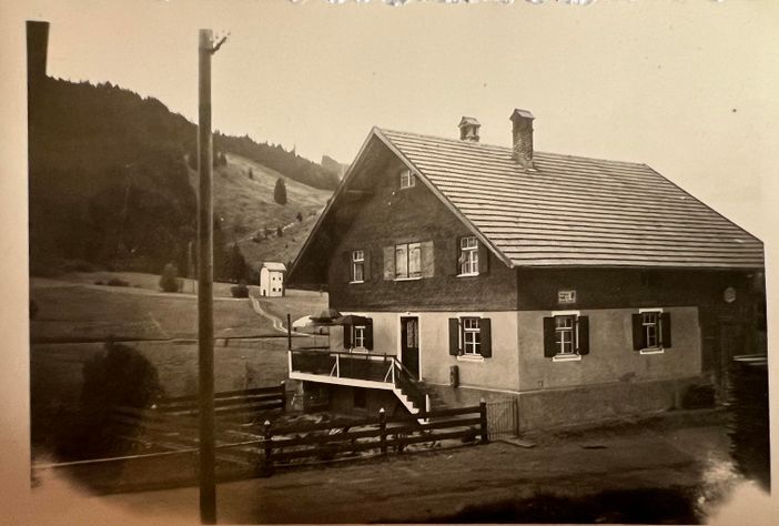 Bild vom Urzustand des Haus um ca. 1930