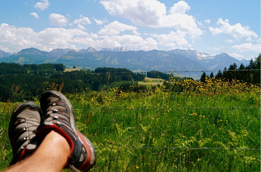 Naturlehrpfad in Ofterschwang mit herrlichen Aussichten
