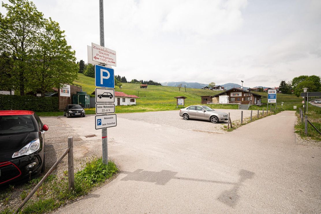 Parkplatz am Stinesser - Fischen i. Allgäu