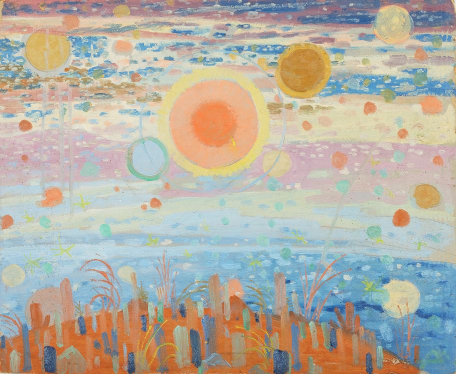 Josef Madlener, o.T. (fantastische Landschaft), o.J.