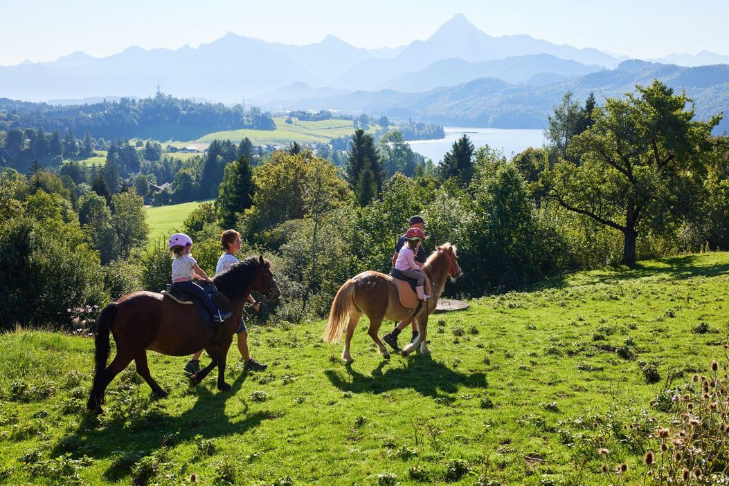 Ponyreiten macht Spaß