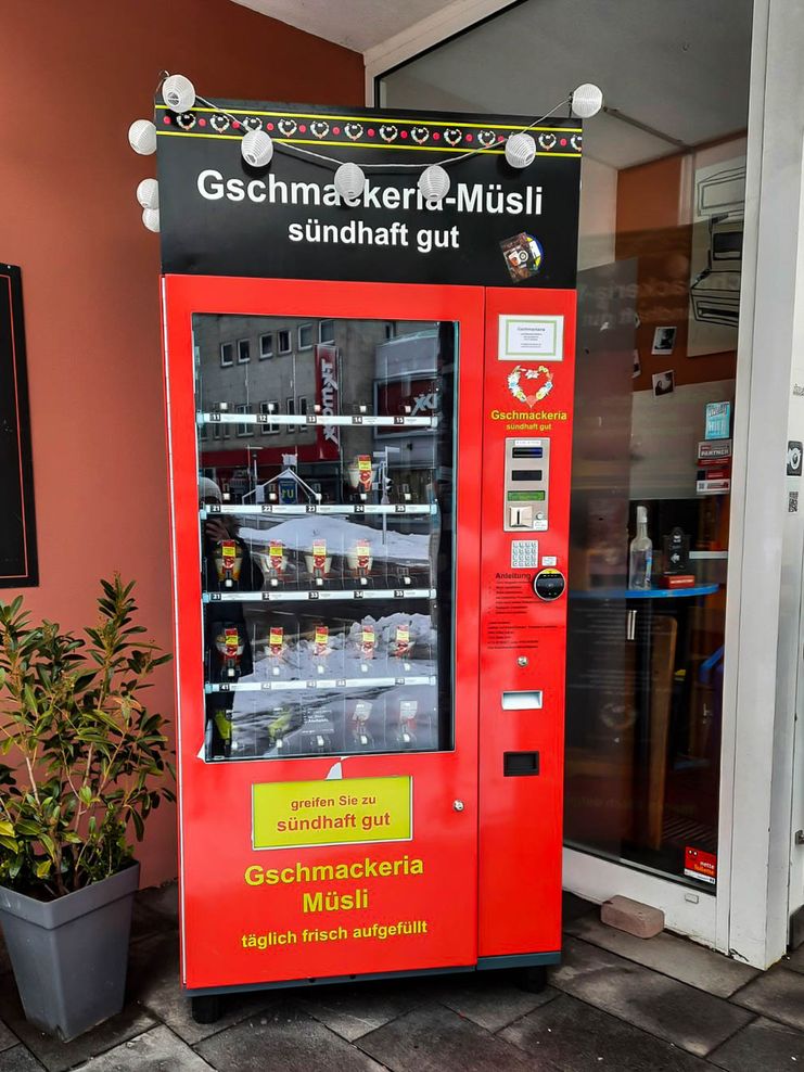 Müsli Automat Künstlerhaus