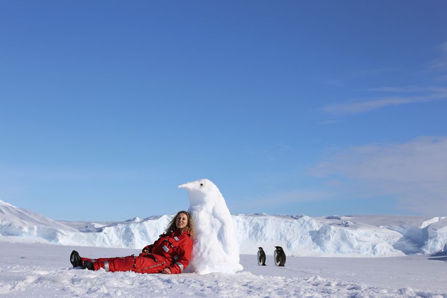 Aurelia Hölzer - Ihre Zeit in der Antarktis