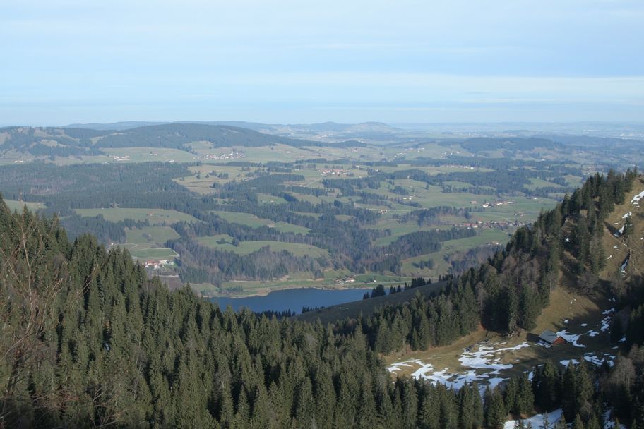 Blick vom Naturfreundehaus