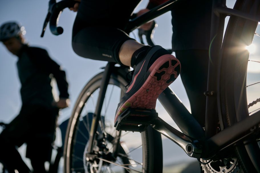 Nahaufnahme Fahrrad, Gravelbike