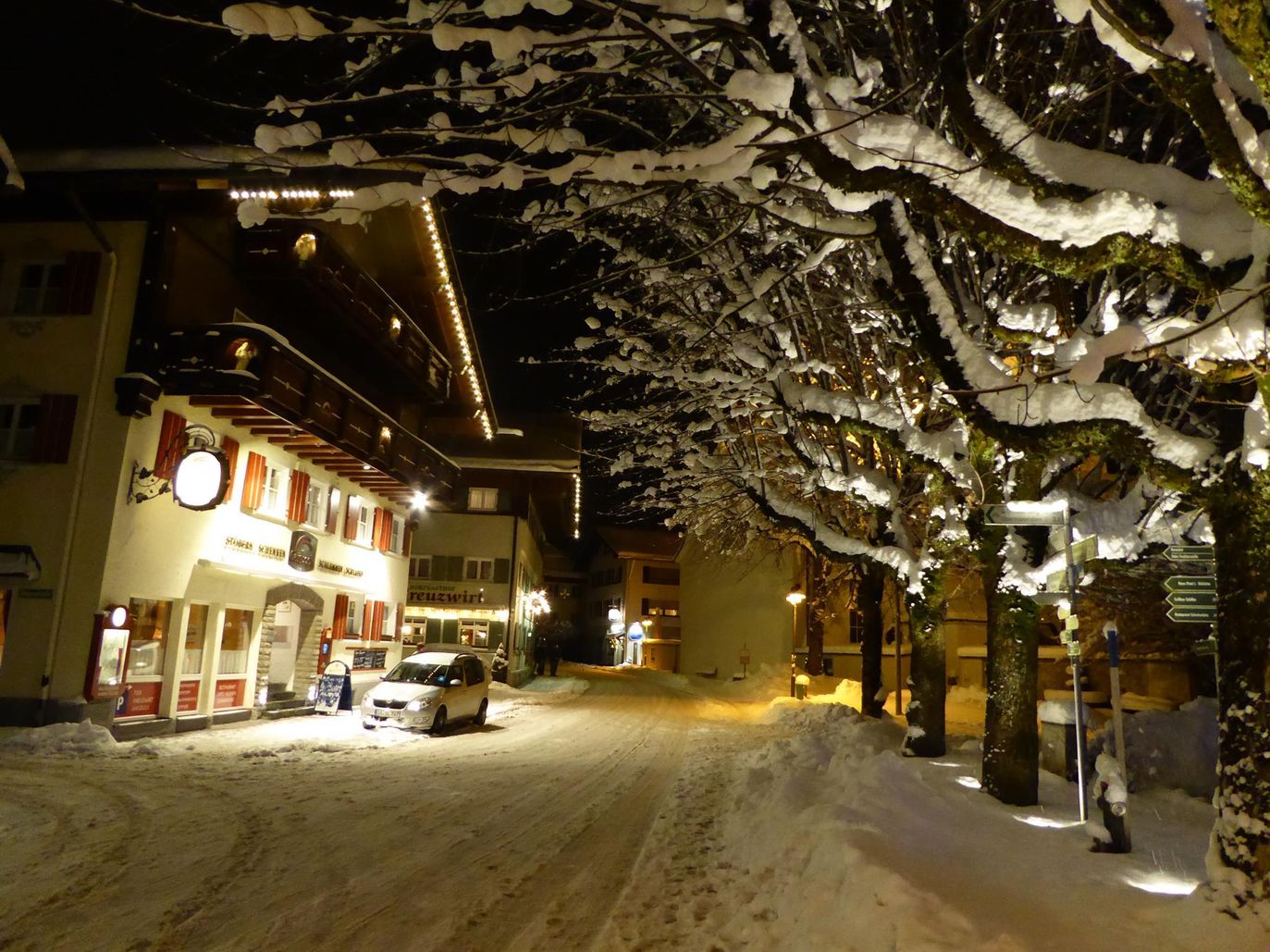 Winteridylle Fischen