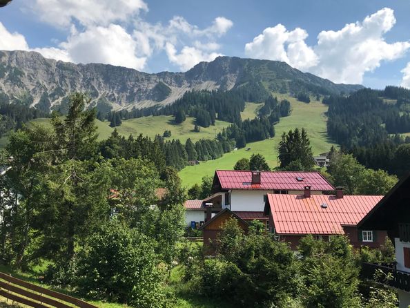 Ausblick vom Balkon / Wohnzimmer