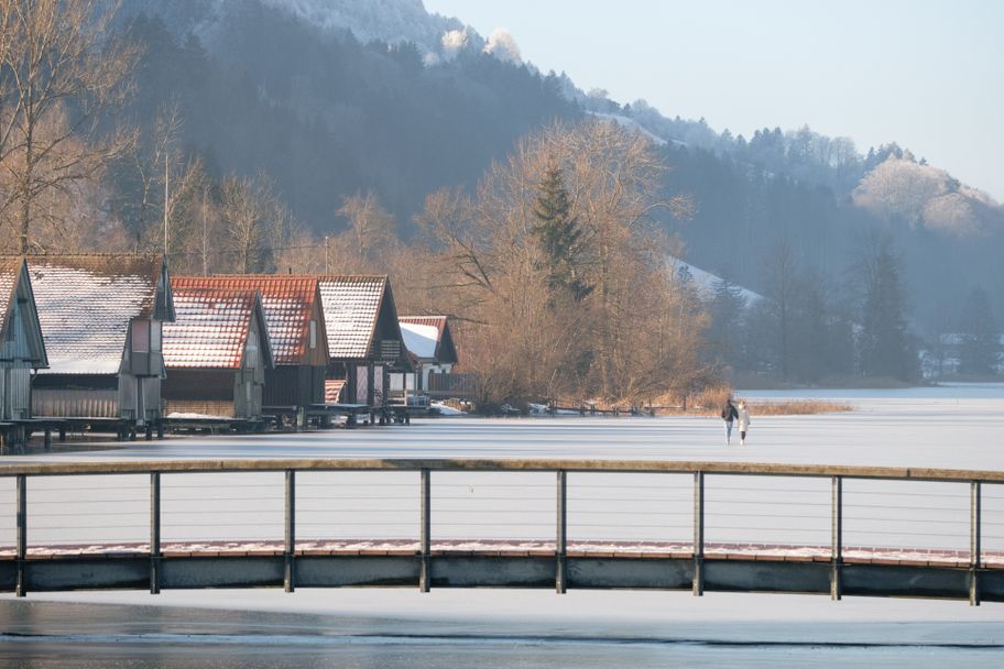 Winterwanderung - Aus der Residenzstadt Immenstadt zum Großen Alpsee