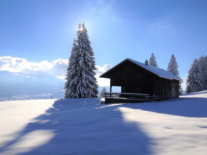 Berghütte Winter