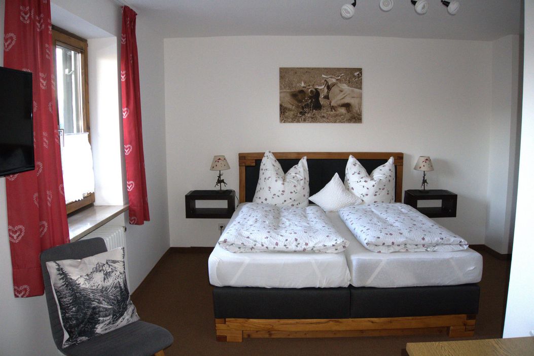 Schlafzimmer Bergblick