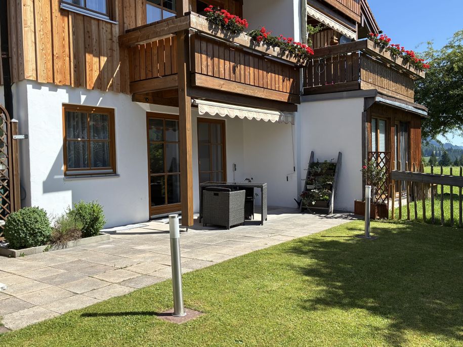 Terrasse Richtung Süden