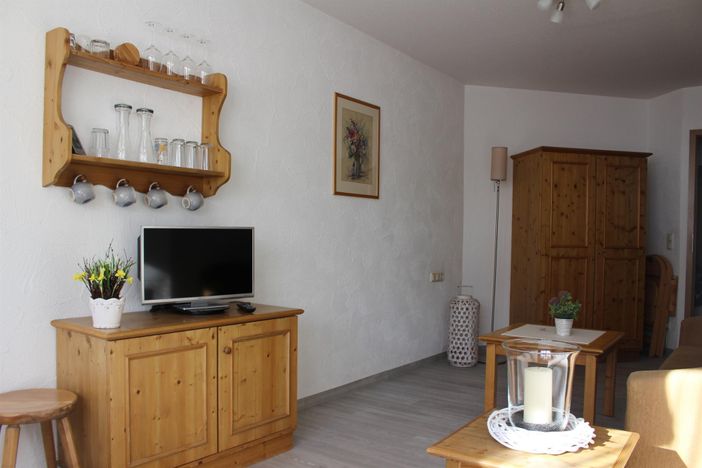 Wohnzimmer mit TV