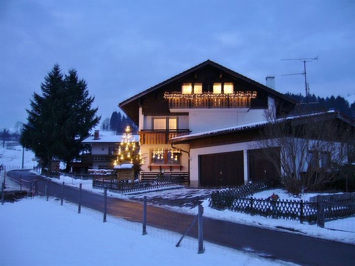 Winterabendsonne