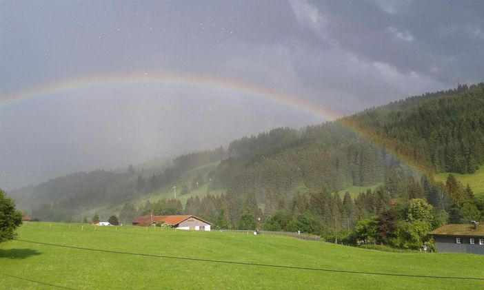 Aussicht vom Haus