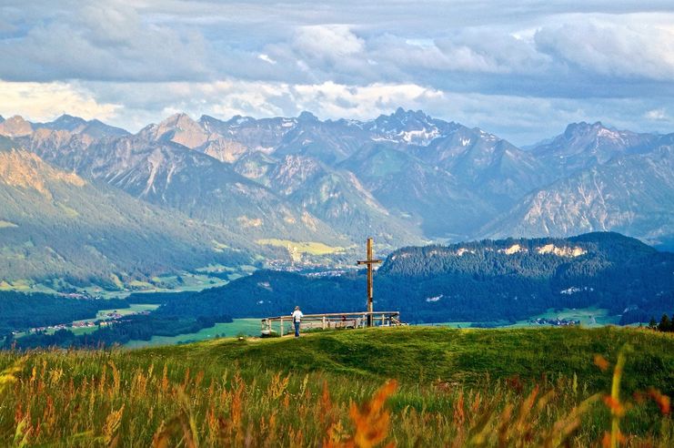 Blick vom Ofterswanger Horn