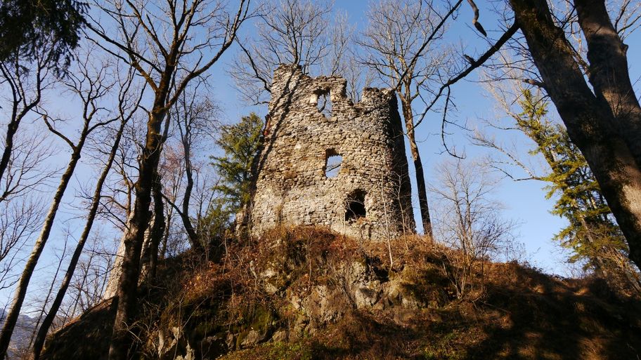 Burgruine Fluhenstein bei Sonthofen