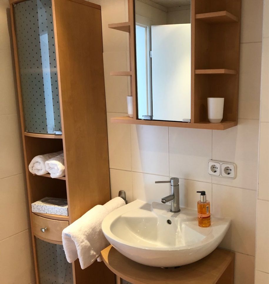 helles Badezimmer
