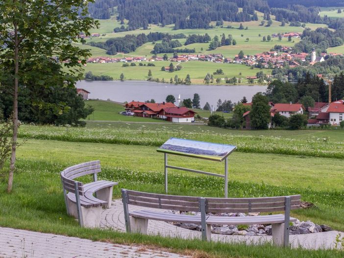 Aussicht auf den Rottachsee
