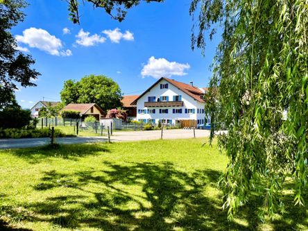 Hofansicht von Weide