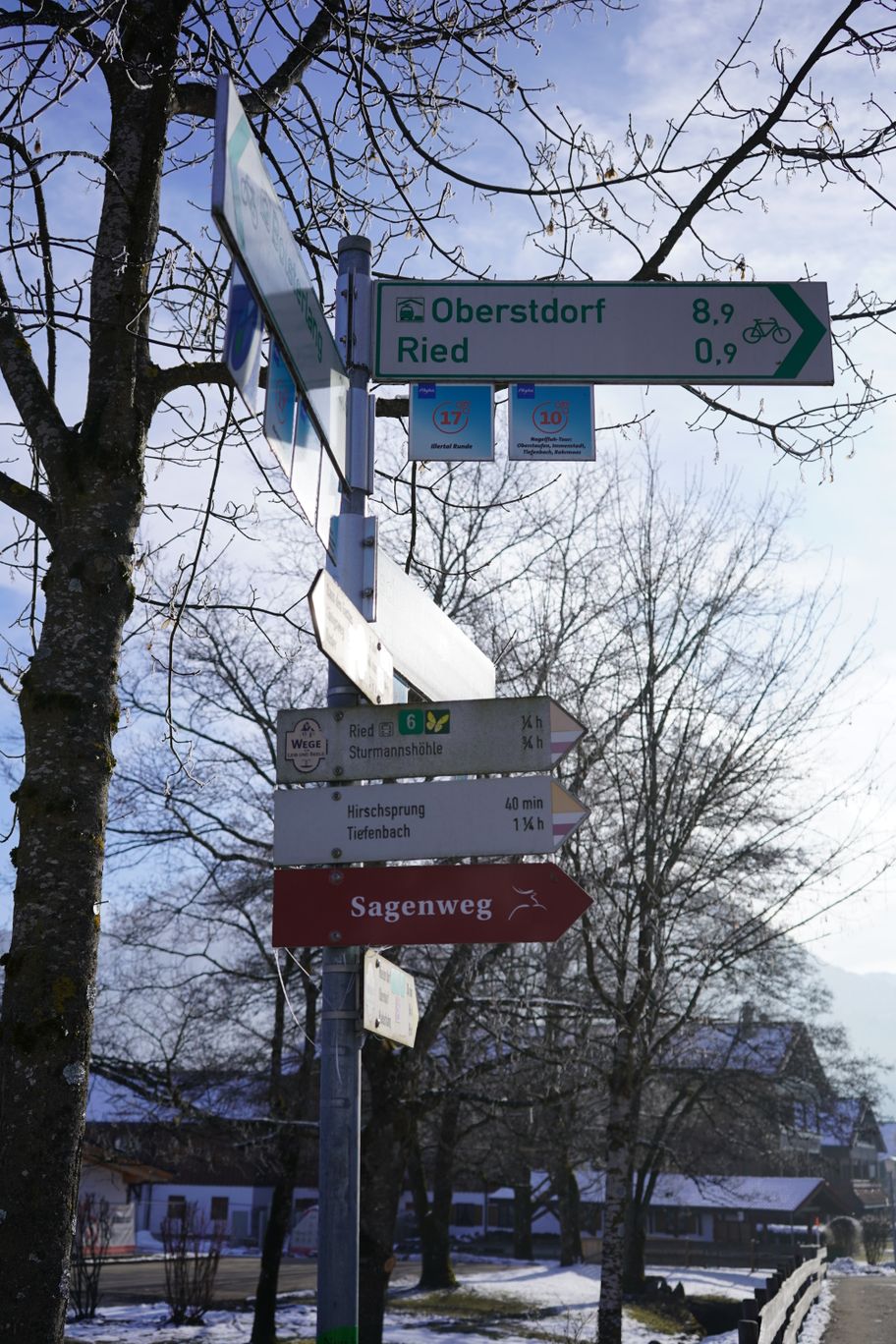 Winter in Obermaiselstein - Wandern auch ohne Schnee