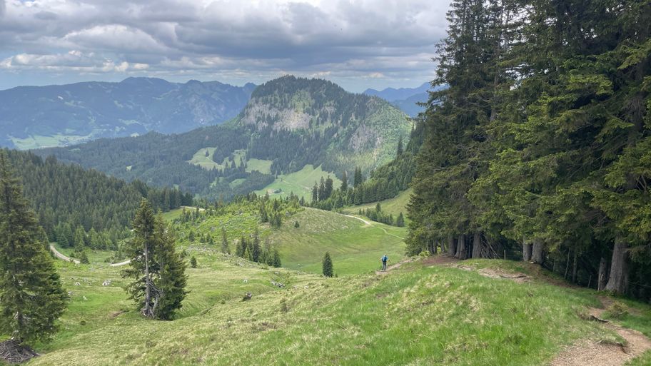 Blick vom Sonnenkopf