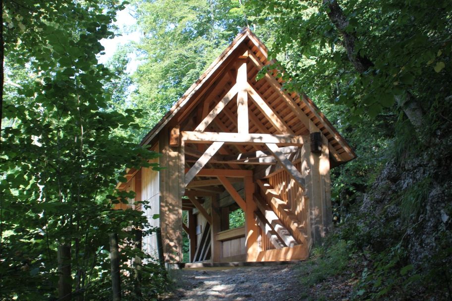 Kommabrücke in Hittisau