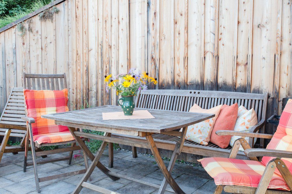 gemütliche Sonnenterrasse