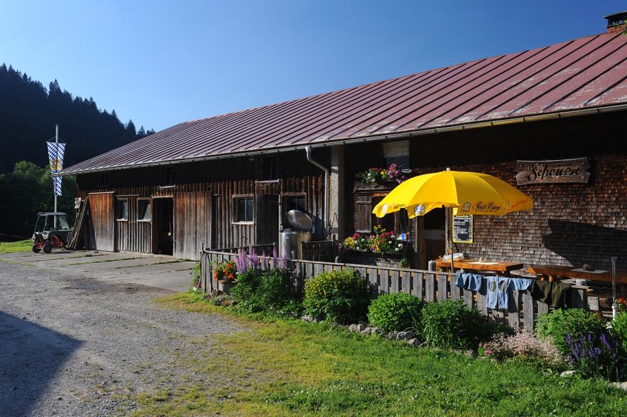 Von Balderschwang zum Scheuenwasserfall