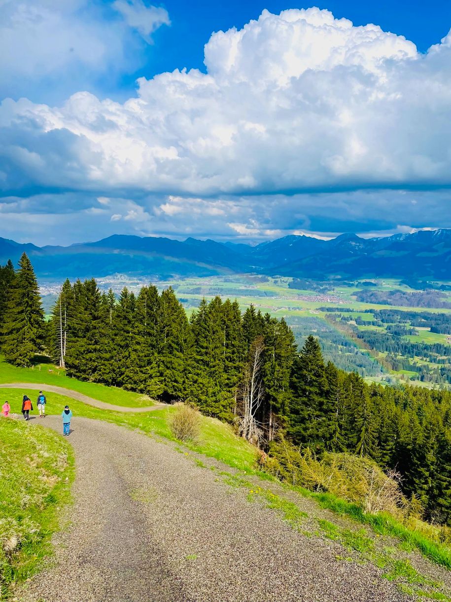 Aussicht vom Sigiswanger Horn