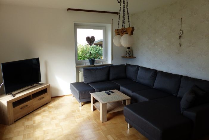 Wohnzimmer mit Terrassenzugang