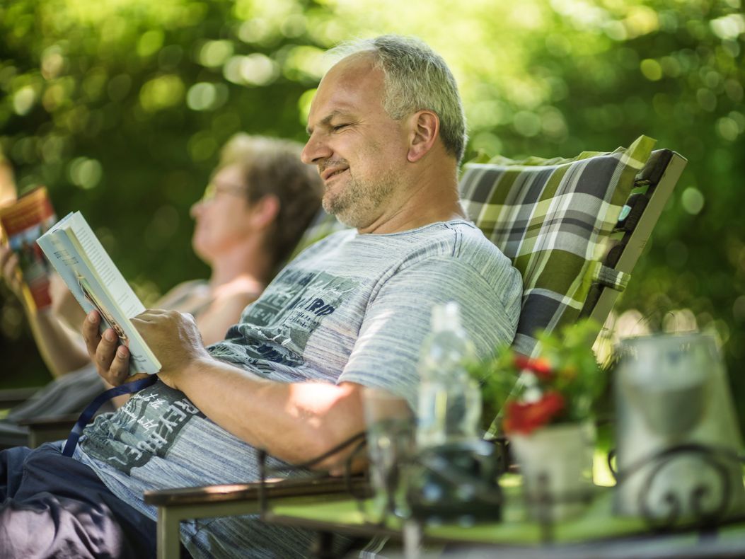 Ausspannen im Garten