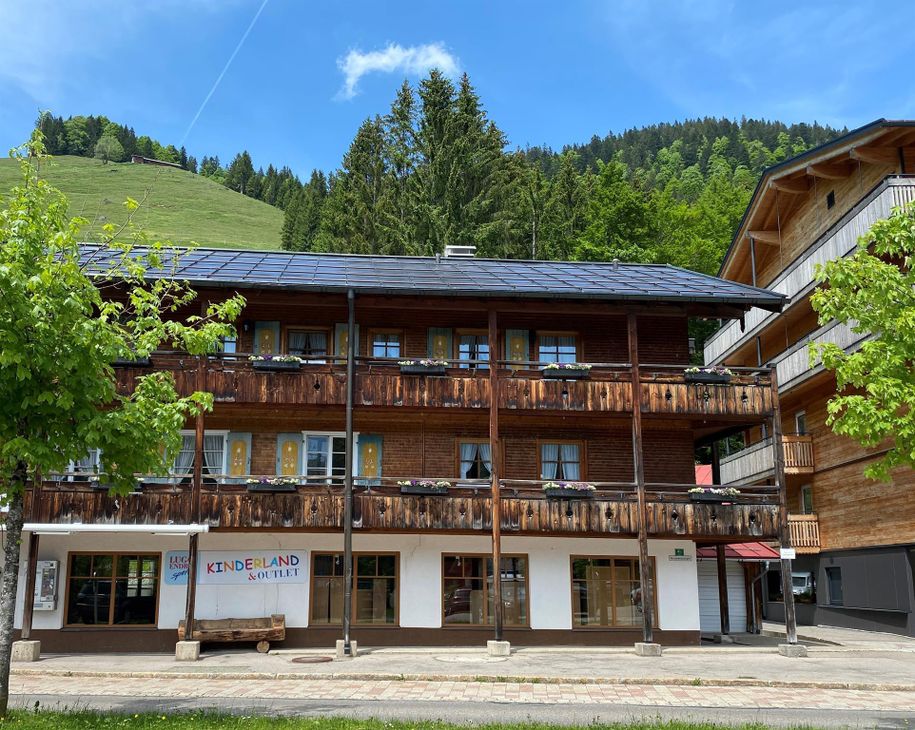 Haus am Sägebach neben unserem Hotel