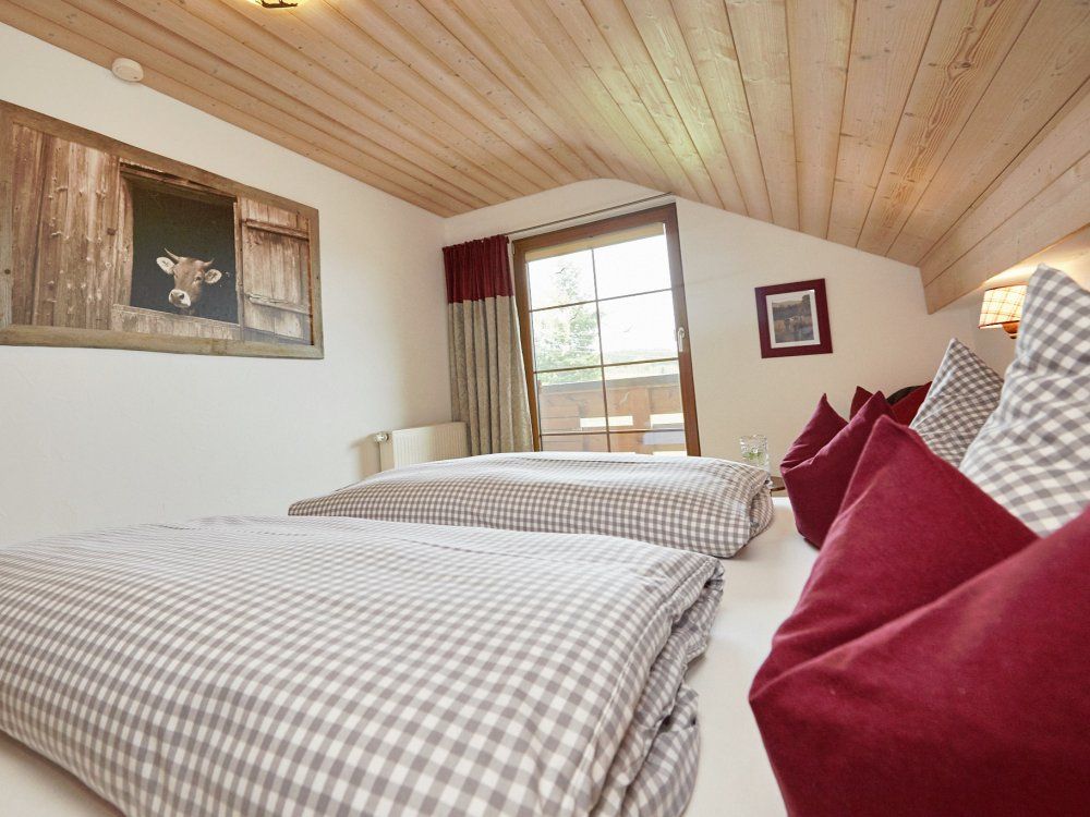 Schlafzimmer Bergblick