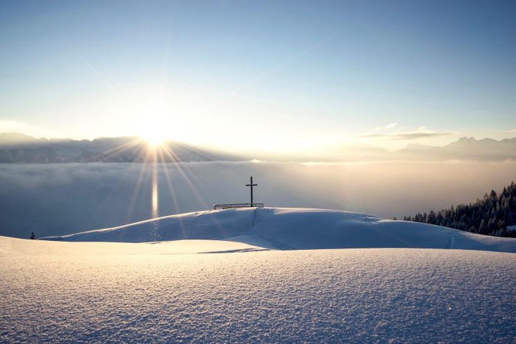 Winter Sonnenaufgang am Ofterschwanger Horn
