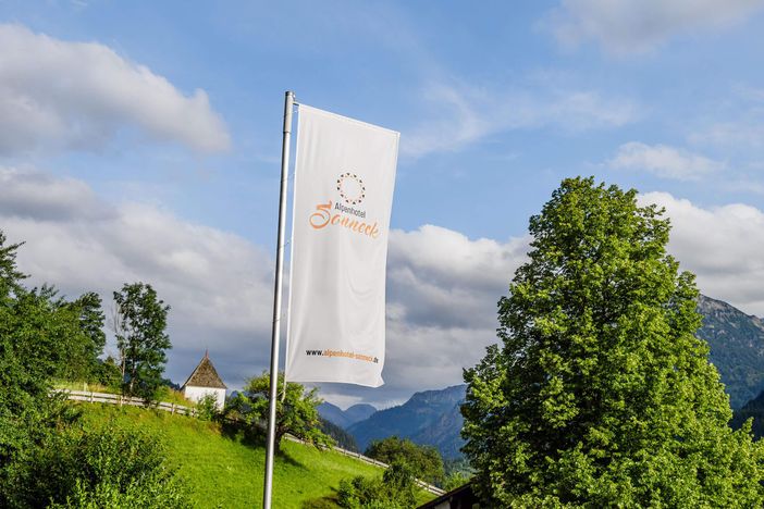 Ausblick vom Alpenhotel Sonneck, Bad Hindelang