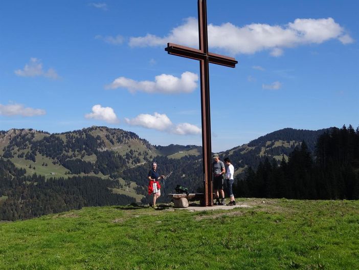 Gipfelkreuz am Gelbhandenkopf