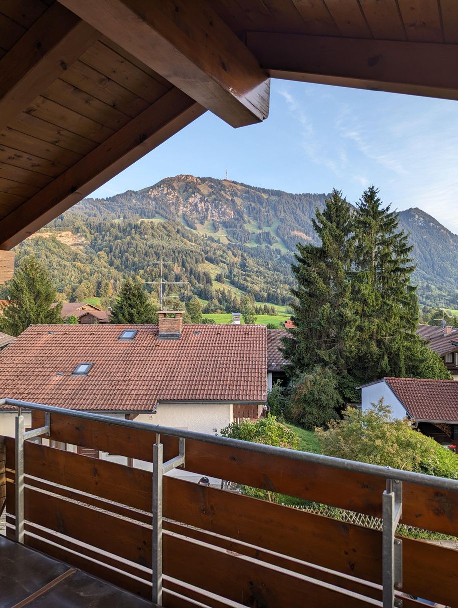 Ausblick von der Wohnküche