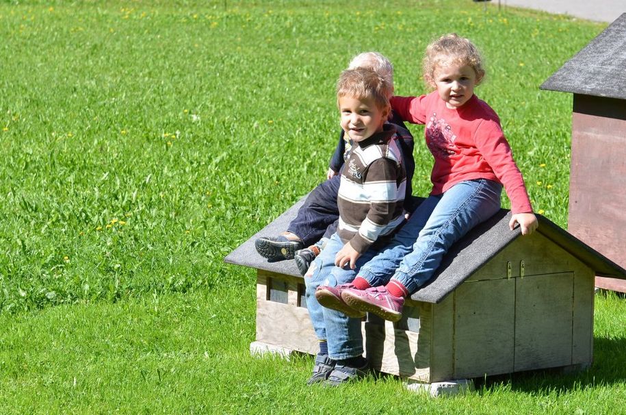 Spielende Kinder