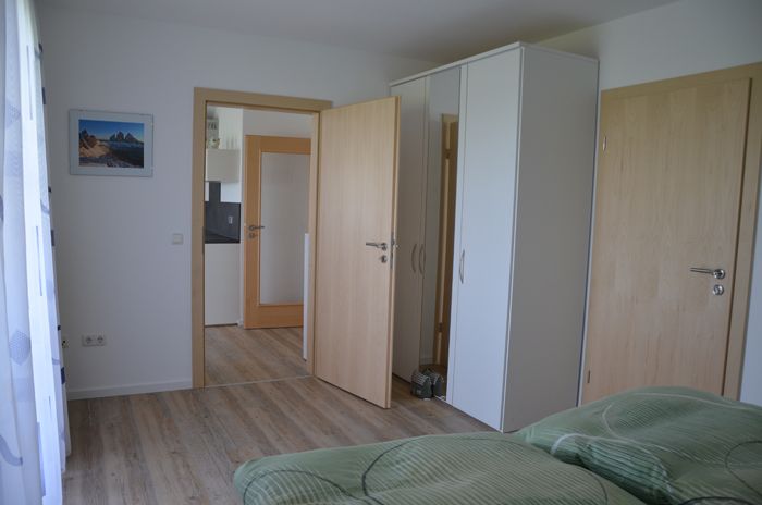 Elternschlafzimmer mit Staumöglichkeit