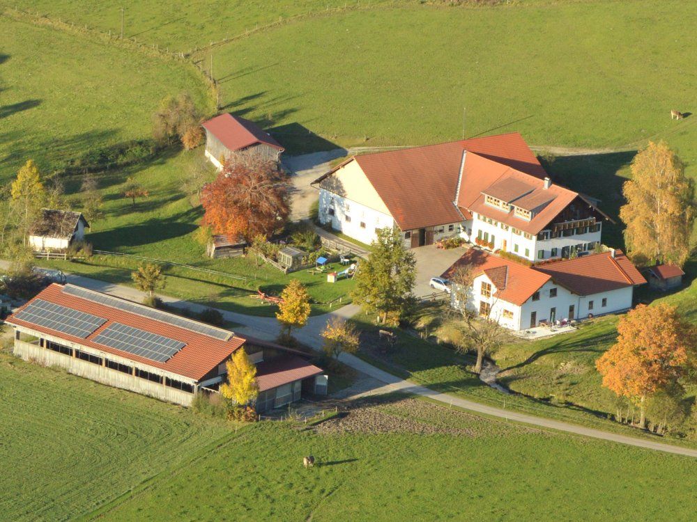 Luftaufnahme vom Mühlenhof