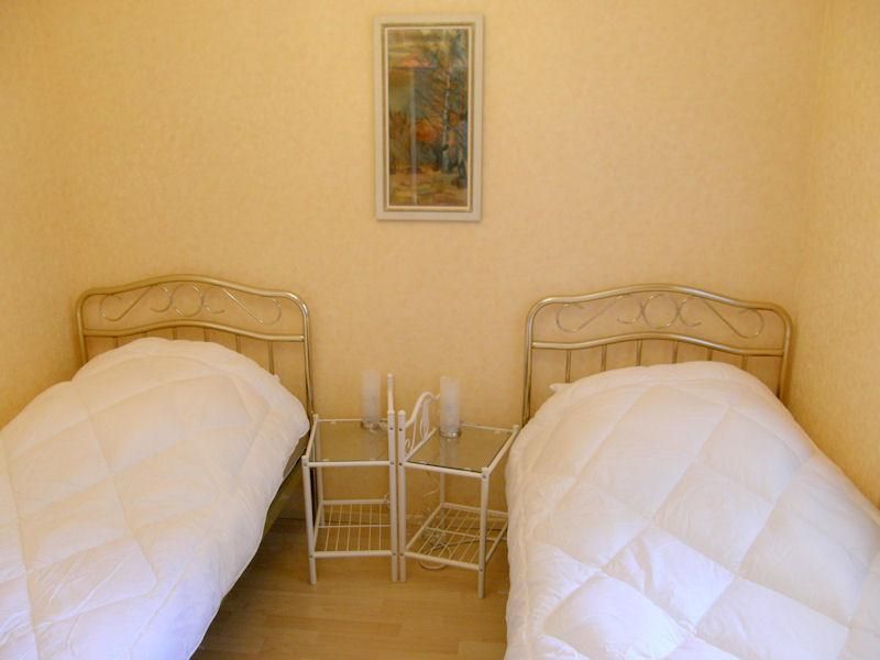 Das zweite Schlafzimmer.